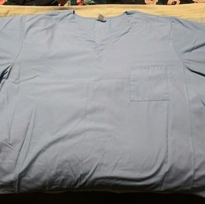 Light Blue Scrub Shirt 3x